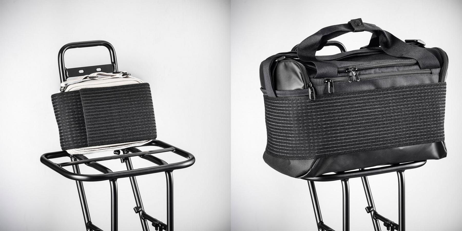 FlexiFix bicycle luggage securing – hand and sports bag – JUMBO-Textil