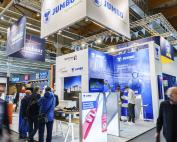 JUMBO-Textil Messestand auf der Techtextil 2026