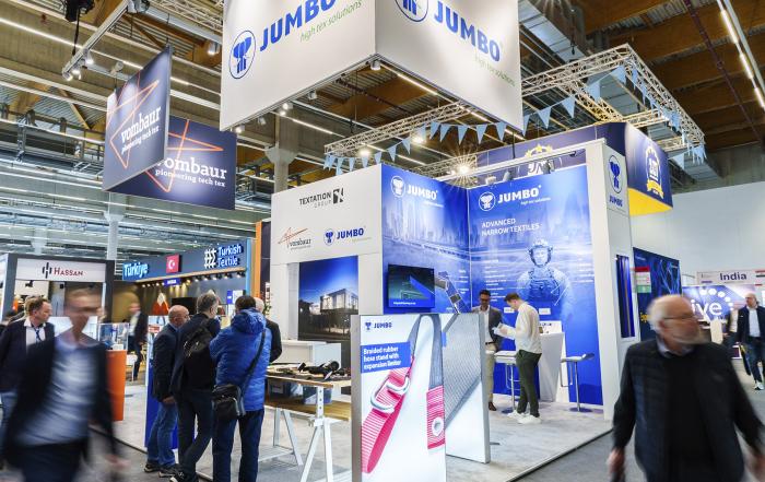 JUMBO-Textil Messestand auf der Techtextil 2026